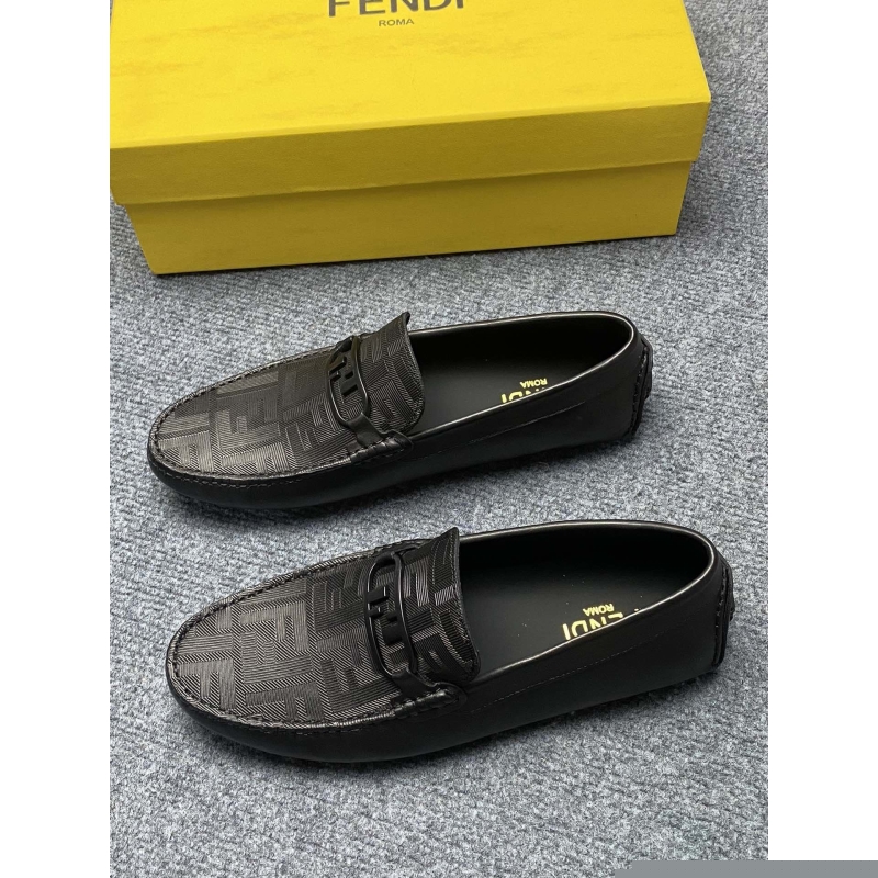 F**di leather shoes